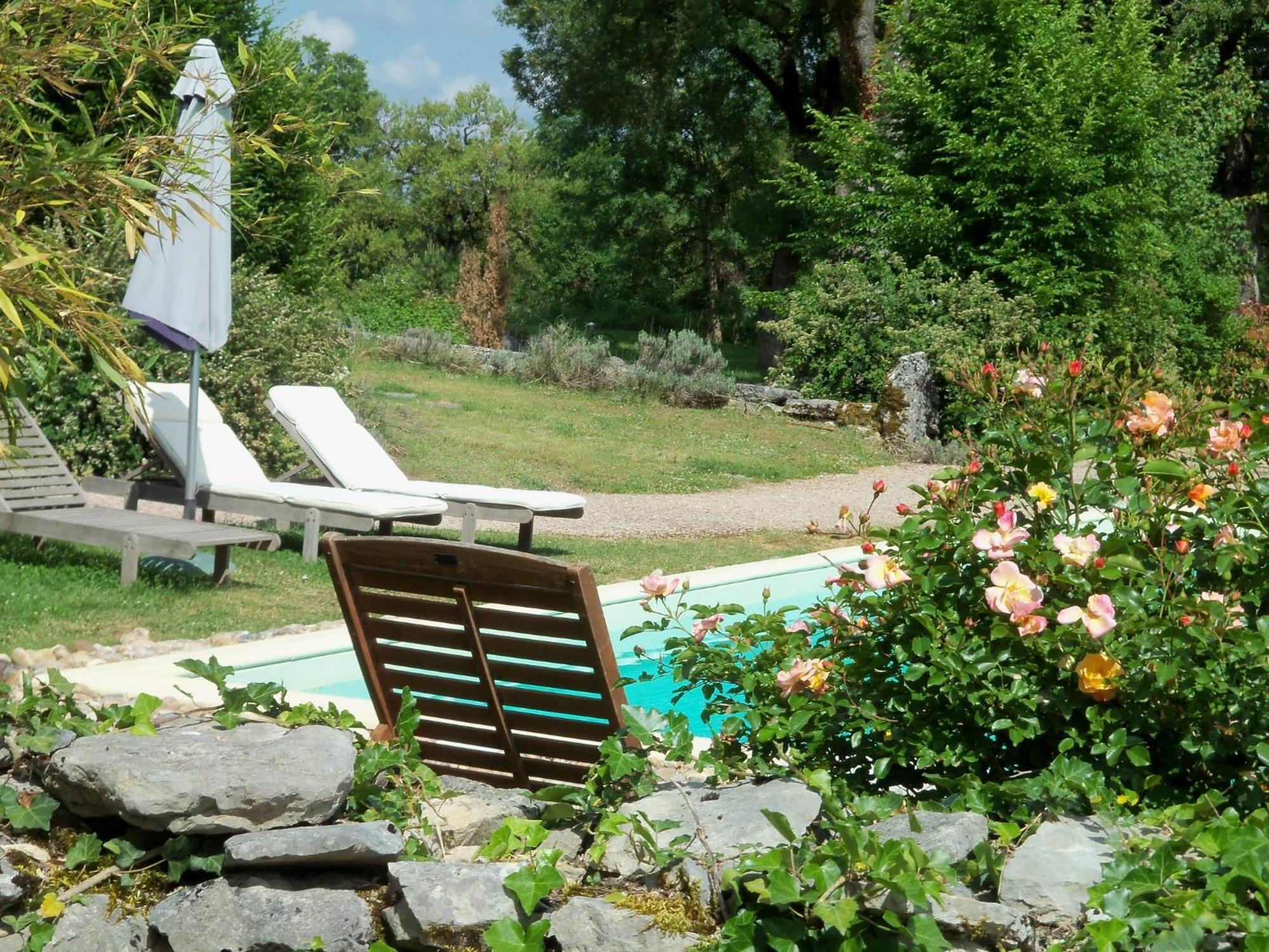 Chambres Et Jardin De Pierres Espedaillac Екстер'єр фото